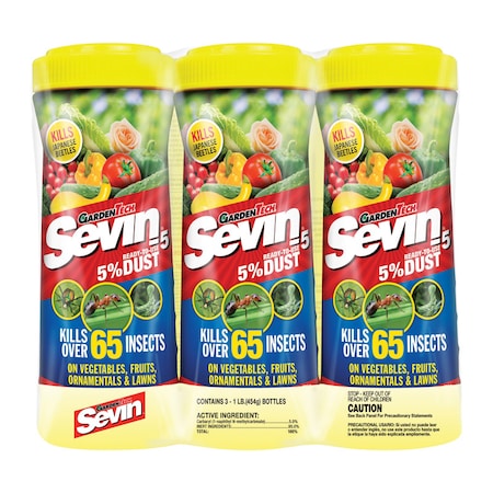 Garden Tech SEVIN 5% DUST 1LB 3PK 100531074